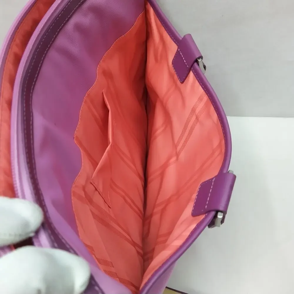Tumi purple nylon